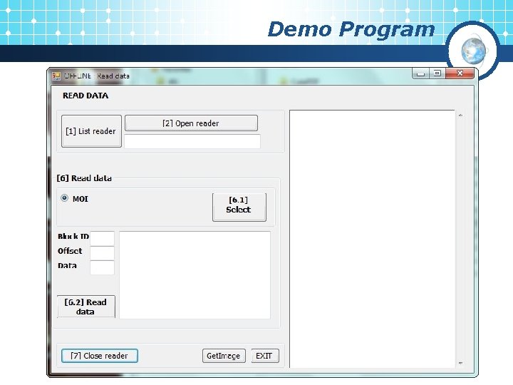 Demo Program 