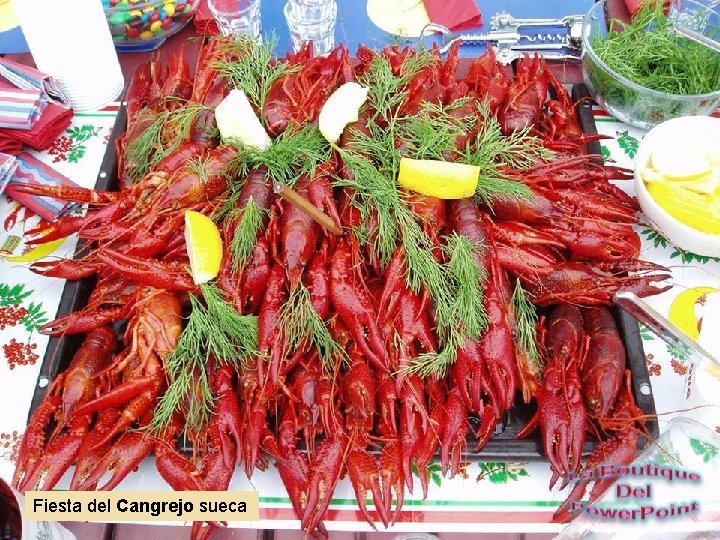 Fiesta del Cangrejo sueca 