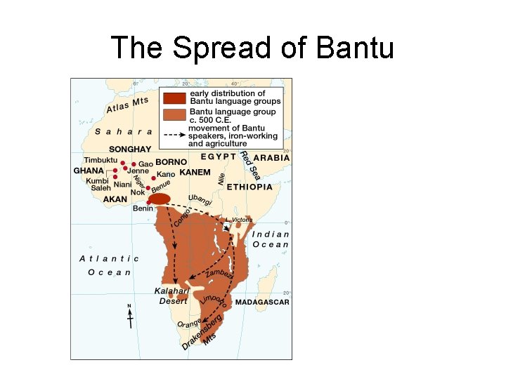 The Spread of Bantu 