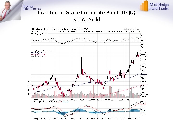 Investment Grade Corporate Bonds (LQD) 3. 05% Yield 