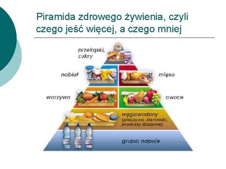 Piramida zdrowego żywienia, czyli czego jeść więcej, a czego mniej 