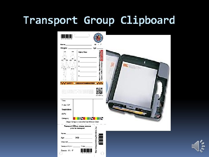 Transport Group Clipboard 