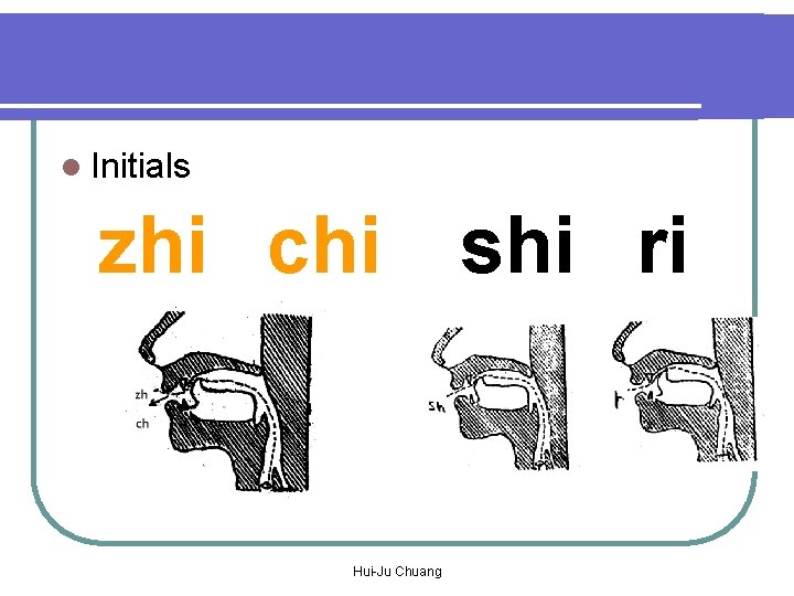 l Initials zhi chi shi ri Hui-Ju Chuang 