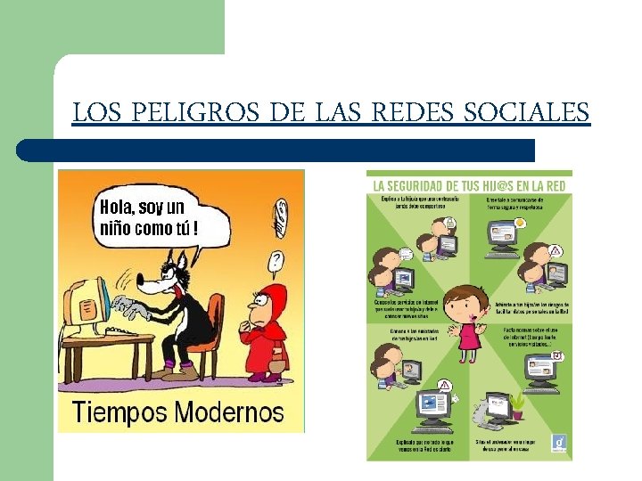 LOS PELIGROS DE LAS REDES SOCIALES 