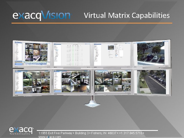 Virtual Matrix Capabilities 11955 Exit Five Parkway • Building 3 • Fishers, IN 46037