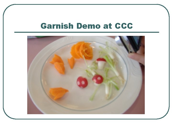 Garnish Demo at CCC 