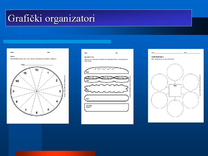 Grafički organizatori 