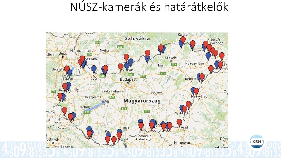 NÚSZ-kamerák és határátkelők 