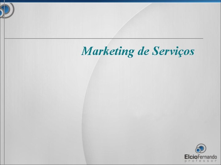 Marketing de Serviços 