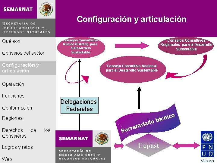 Configuración y articulación Qué son Consejos del sector Consejos Consultivos Núcleo (Estatal) para el