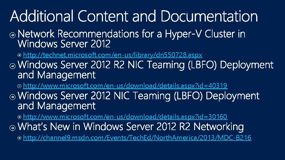 http: //technet. microsoft. com/en-us/library/dn 550728. aspx http: //www. microsoft. com/en-us/download/details. aspx? id=40319 http: //www.