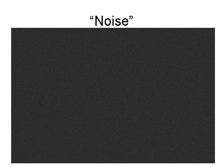 “Noise” 