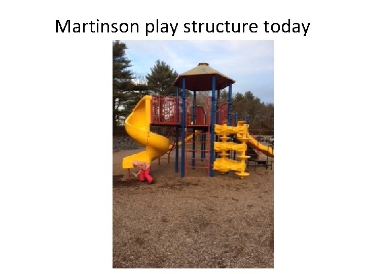 Martinson play structure today 