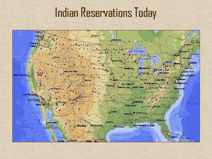 Indian Reservations Today 