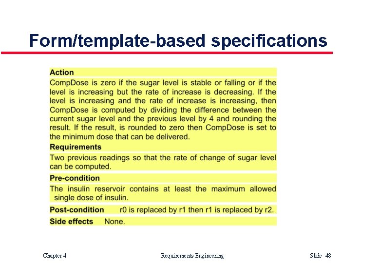 Chapter 4 System Requirements Specification Example Chapter 4 Requirements Engineering Slide 1 Topics covered