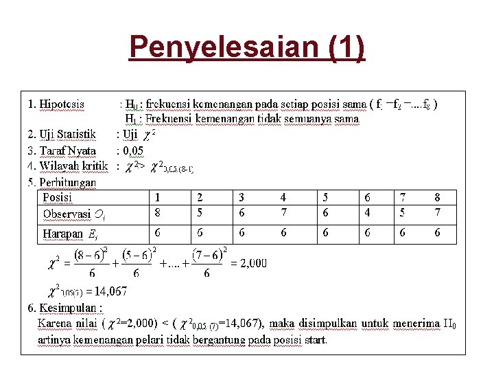 Penyelesaian (1) 12/1/2020 12 