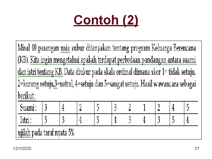 Contoh (2) 12/1/2020 27 