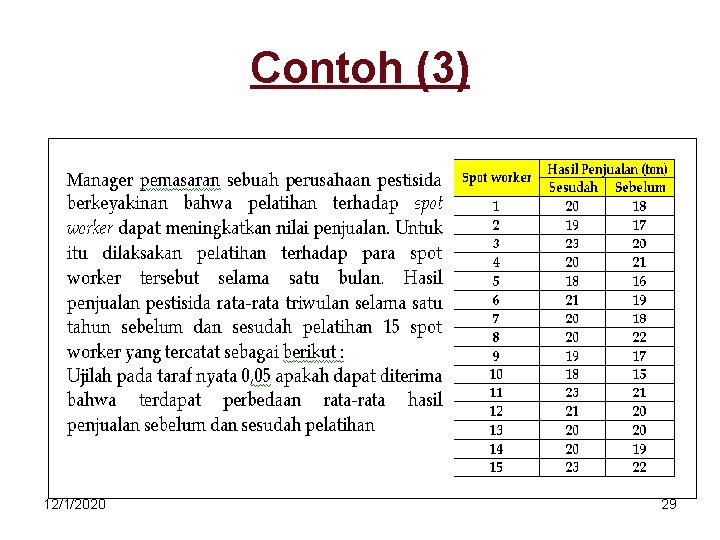 Contoh (3) 12/1/2020 29 