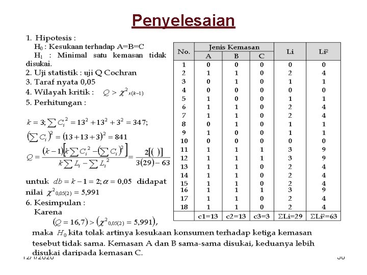 Penyelesaian 12/1/2020 38 