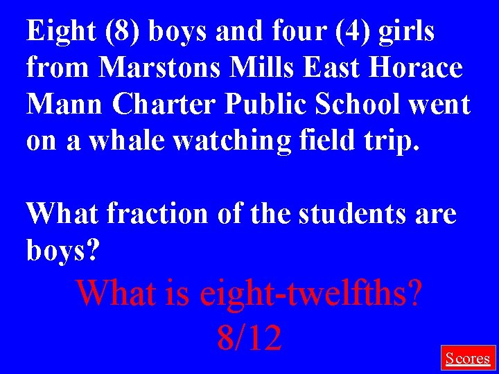 Eight (8) boys and four (4) girls from Marstons Mills East Horace Mann Charter