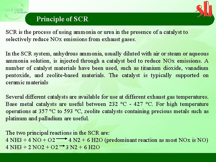 NOx Control Ammonia Storage Hazardous Chemical Rules 1989