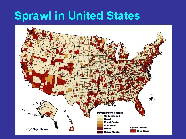 Sprawl in United States 