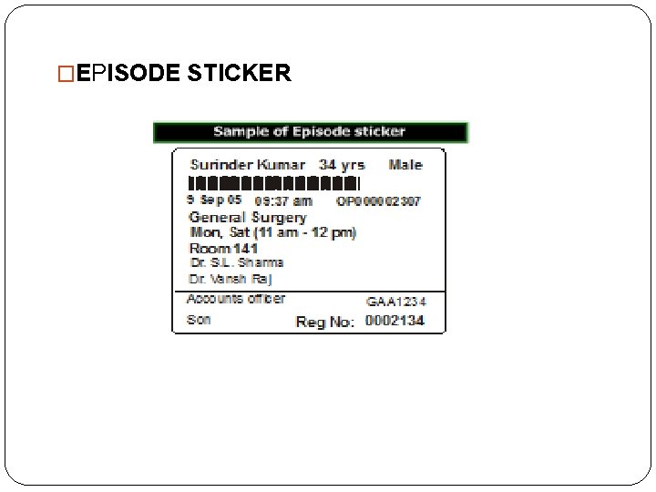 �EPISODE STICKER 