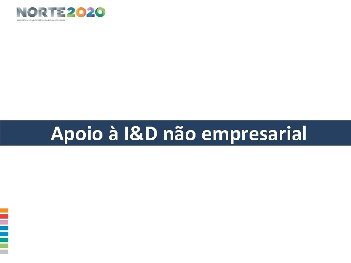 Apoio à I&D não empresarial 