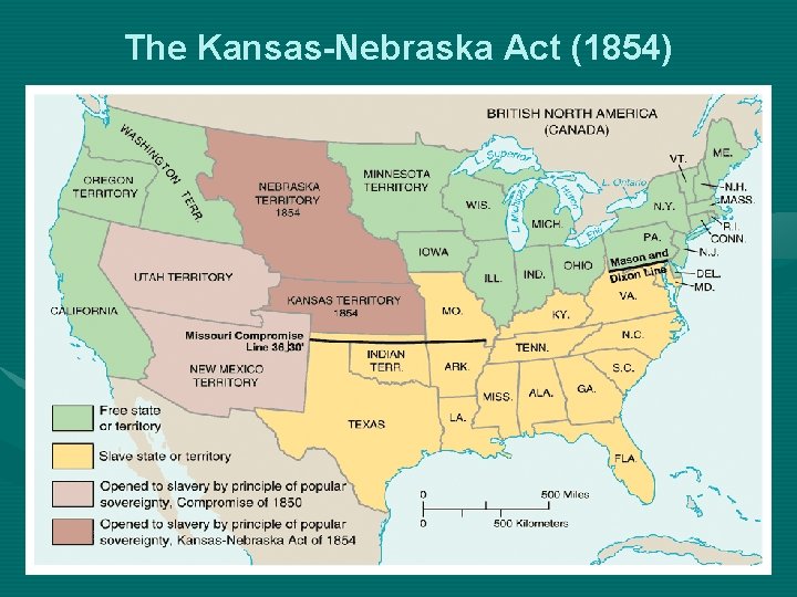 The Kansas-Nebraska Act (1854) 