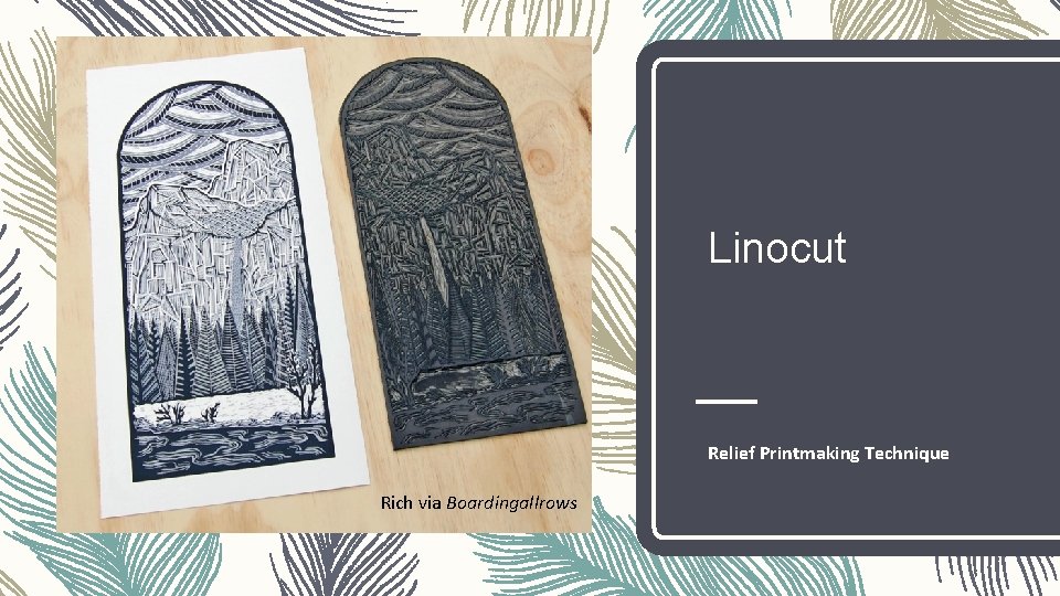 Linocut Relief Printmaking Technique Rich via Boardingallrows Linocut Relief Printmaking Technique Rich via Boardingallrows