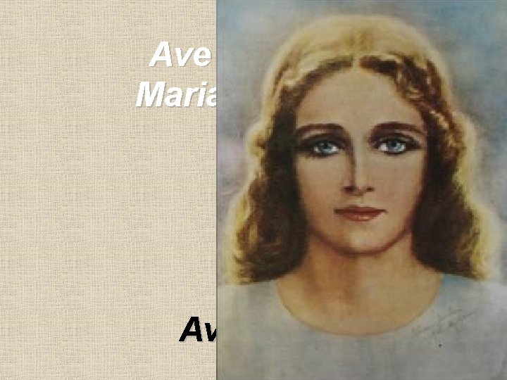 Ave Maria 