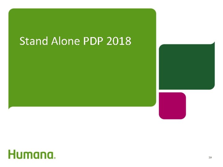 Stand Alone PDP 2018 19 Stand Alone PDP 2018 19