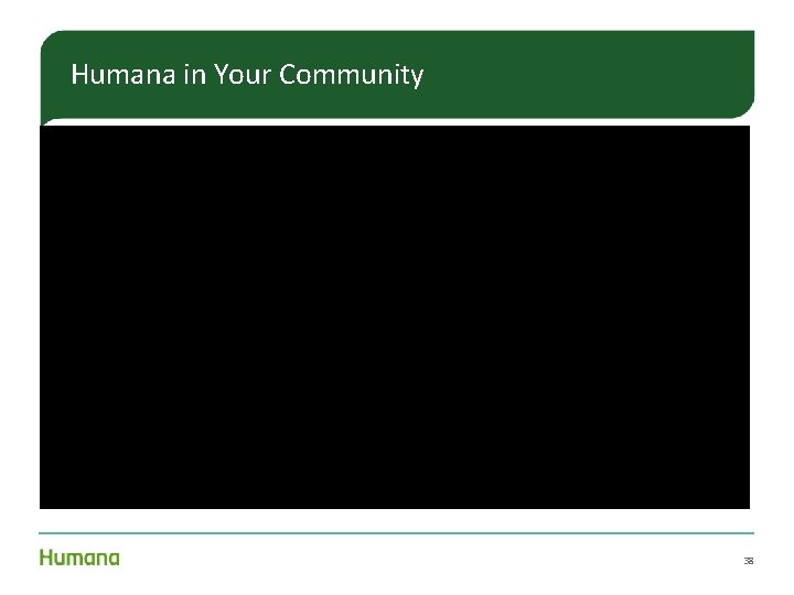 Humana in Your Community 38 Humana in Your Community 38