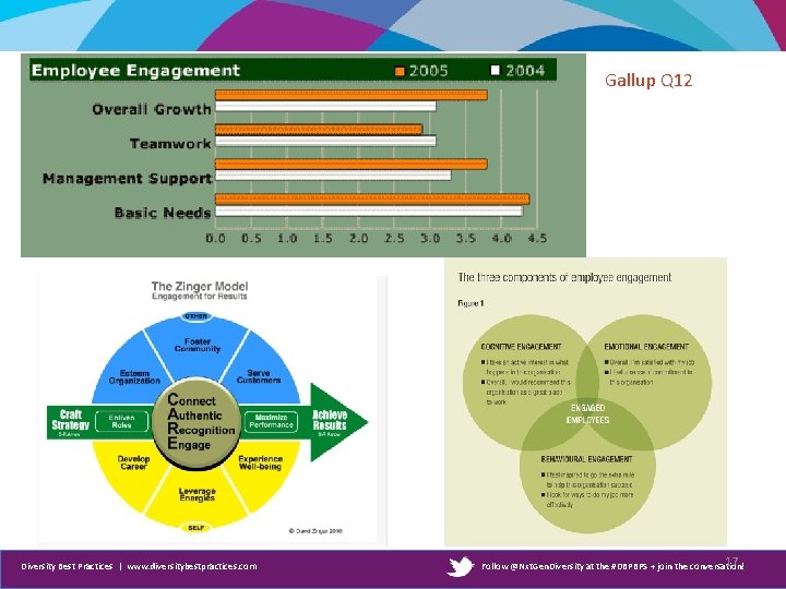 Gallup Q 12 Diversity Best Practices | www. diversitybestpractices. com 17 Follow @Nxt. Gen. Gallup Q 12 Diversity Best Practices | www. diversitybestpractices. com 17 Follow @Nxt. Gen.