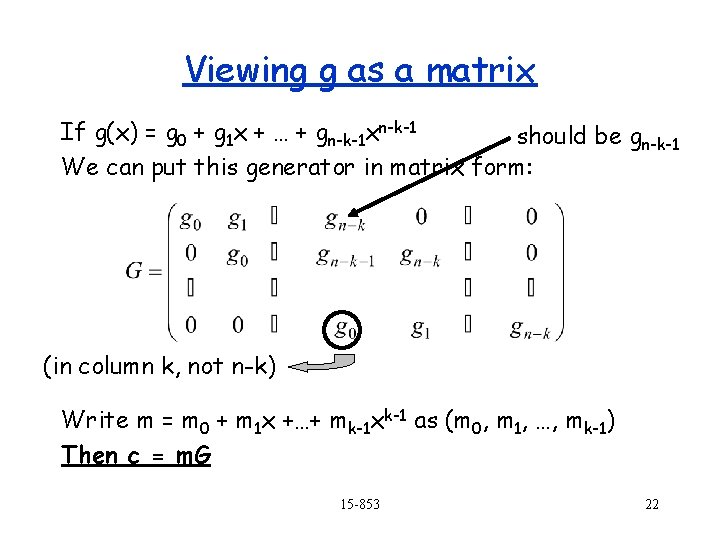15 853 Algorithms In The Real World Error