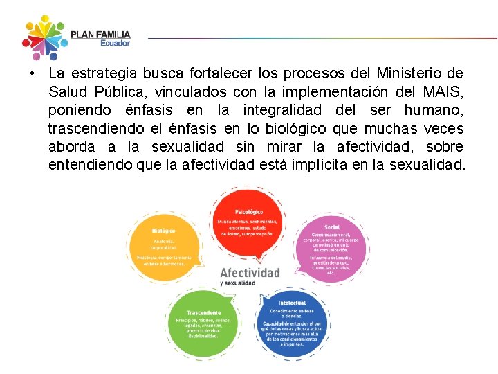  • La estrategia busca fortalecer los procesos del Ministerio de Salud Pública, vinculados