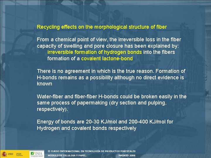 Recycling effects on the morphological structure of fiber From a chemical point of view,