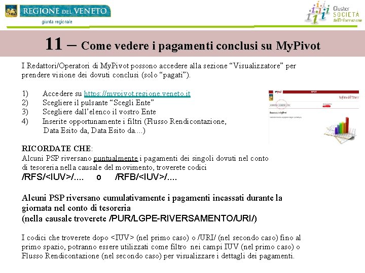 11 – Come vedere i pagamenti conclusi su My. Pivot I Redattori/Operatori di My. 11 – Come vedere i pagamenti conclusi su My. Pivot I Redattori/Operatori di My.