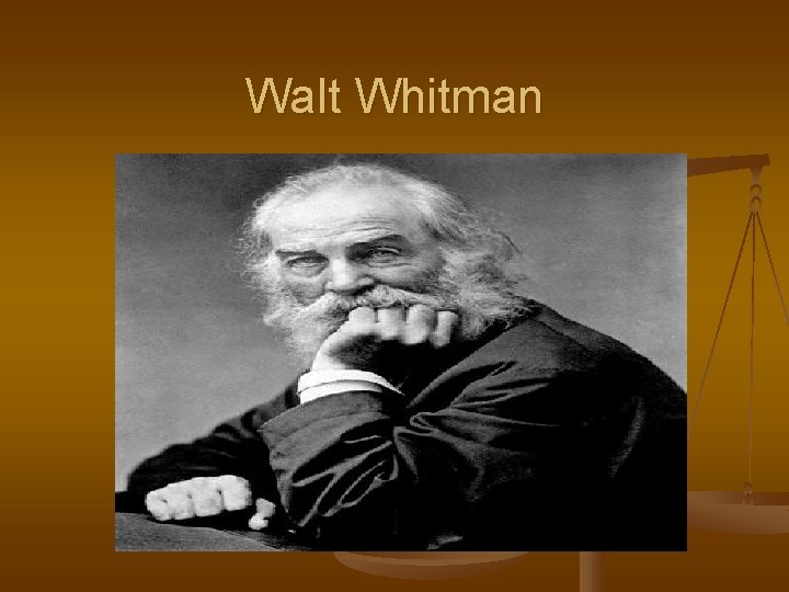 Walt Whitman 