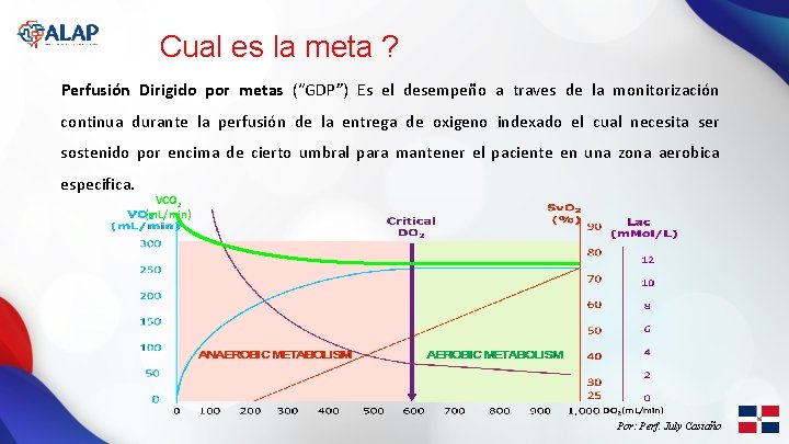 Cual es la meta ? Perfusión Dirigido por metas (“GDP”) Es el desempeño a