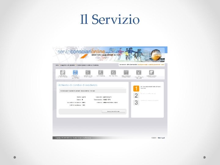 Il Servizio Il Servizio