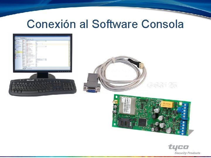 Conexión al Software Consola GS 3125 