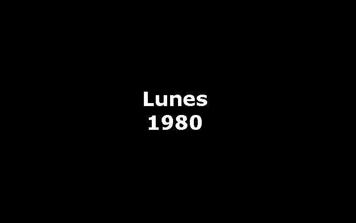 Lunes 1980 