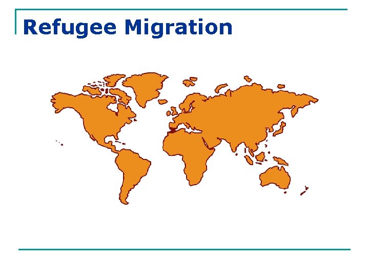 Refugee Migration 