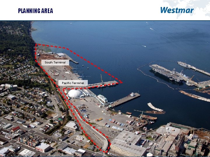 PLANNING AREA South Terminal Pacific Terminal 