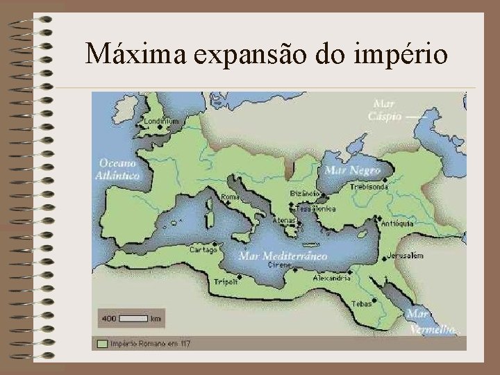 Máxima expansão do império 