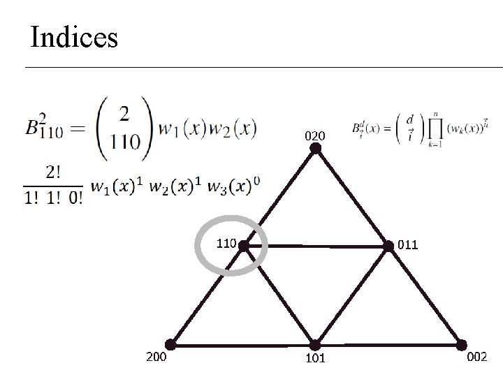 Indices Indices