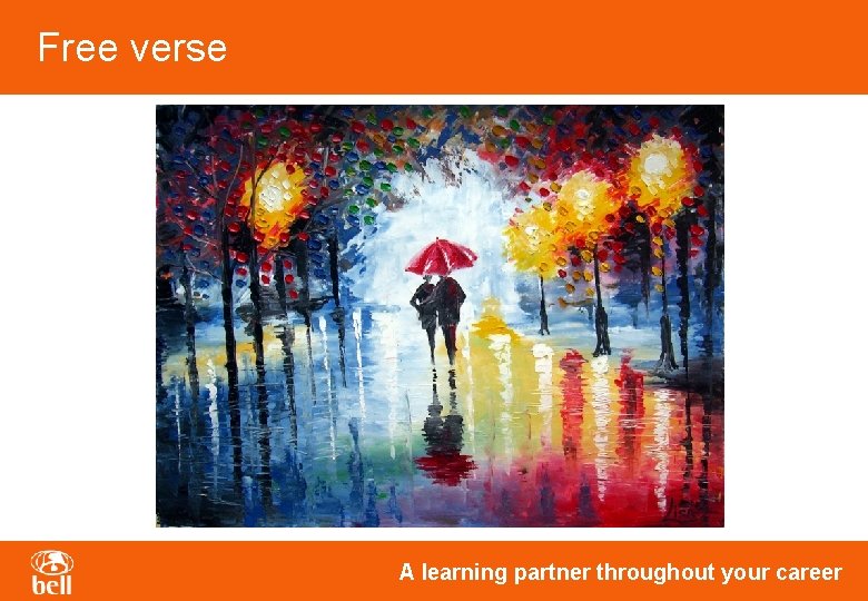 Free verse A learning partner throughout your career Free verse A learning partner throughout your career