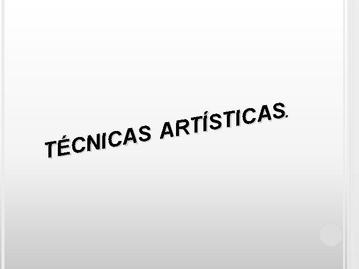 . S A C I T S Í T R A S A C