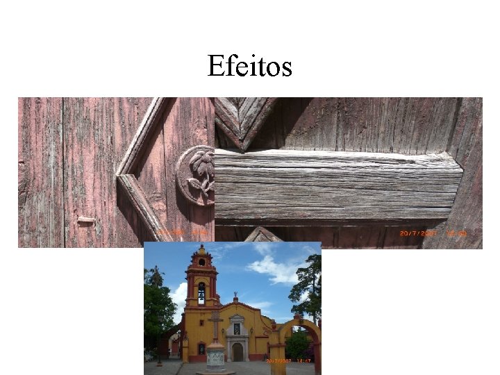 Efeitos 